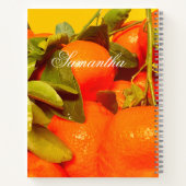 Carnet Soft Orange Fruit Aesthétique (Dos)