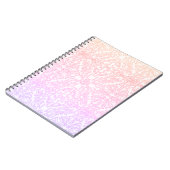 Carnet Soft Pink Dream Mandala pattern series (Côté gauche)