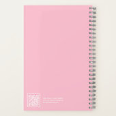 Carnet Soft Pink Floral Minimal Ditsy (Verso)