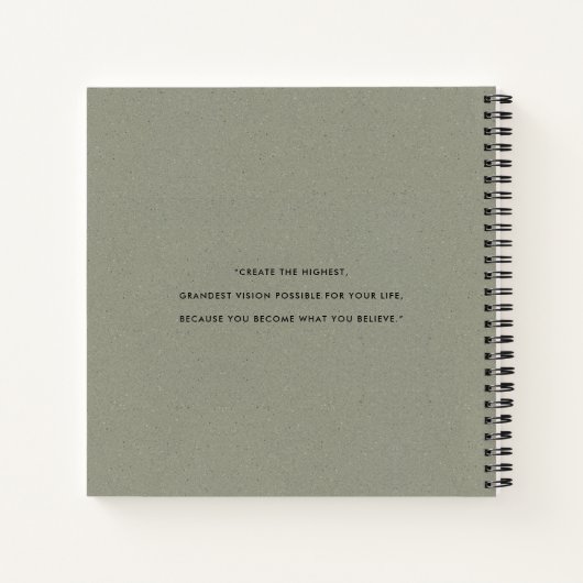 CARNET SOFT SUBTLE ROSE GRAY MODERNE VAGUES D'ART ABSTRAI (Dos)