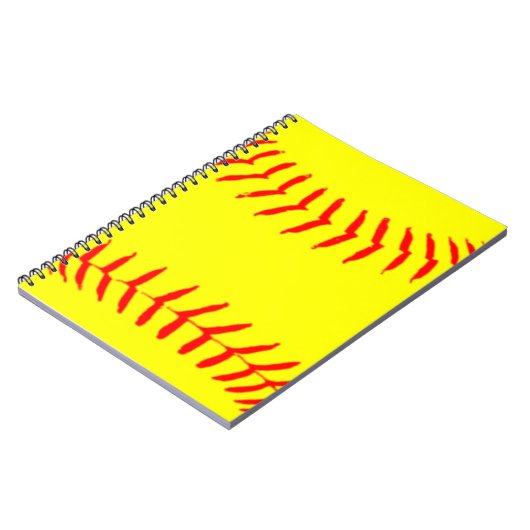 Carnet Softball customisé (Côté gauche)
