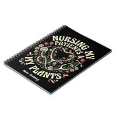 Carnet Soigner Mes Patients & Mes Plantes Rétro Steth Flo (Côté gauche)
