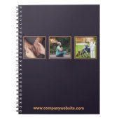 Carnet Soins d'âge promotionnels Purple & Orange Nurse (Devant)