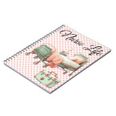 Carnet Soins de santé vintages (Côté gauche)