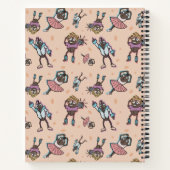 Carnet Soirée de danse au café caricaturale (Dos)