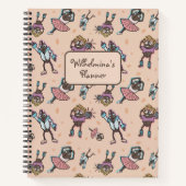 Carnet Soirée de danse au café caricaturale (Devant)