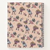 Carnet Soirée de danse au café caricaturale (Dos)