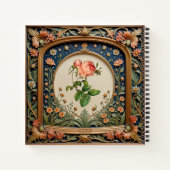 Carnet Soirée Fleur sauvage Whimsical Style William Morri (Dos)