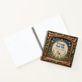 Carnet Soirée Fleur sauvage Whimsical Style William Morri (Intérieur)