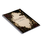 Carnet Soirée Halloween Vintage (Côté Droit)