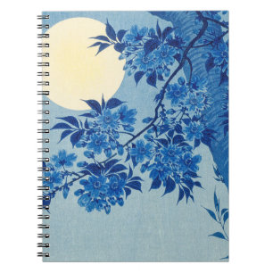 Carnet Soirée Lune Arbre Bleu Lune