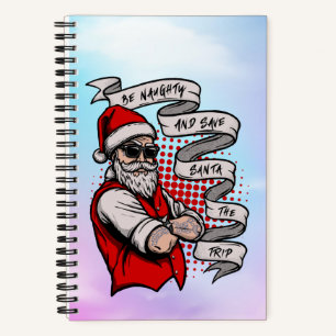 Carnet Sois coquin Sauve Père Noël Le Trip-42316