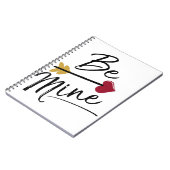 Carnet Sois mienne Jolis Saint-Valentin (Côté gauche)