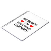 Carnet SOIS TRANQUILLE ! Je regarde CUOMO (Côté gauche)