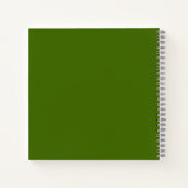 carnet solaire de dinosaures mignon (Dos)