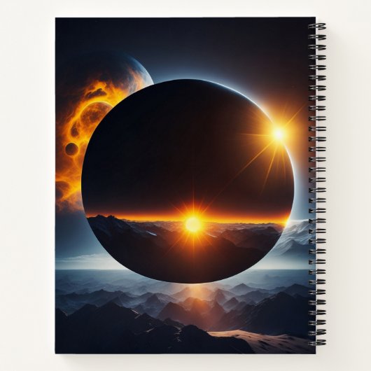 Carnet solaire Eclipse (Dos)