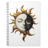 Carnet solaire et lune céleste (Devant)