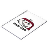 Carnet Soldat Drôle Ram-bao Dimsun Pun (Côté gauche)