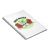 Carnet Sole Mates Funny Chaussure Pun (Côté Droit)