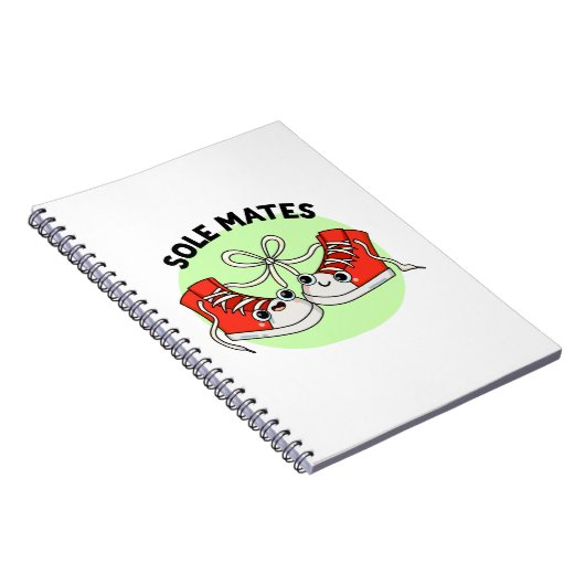 Carnet Sole Mates Funny Chaussure Pun (Côté Droit)
