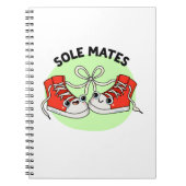 Carnet Sole Mates Funny Chaussure Pun (Devant)