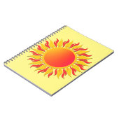 Carnet Soleil (Côté gauche)