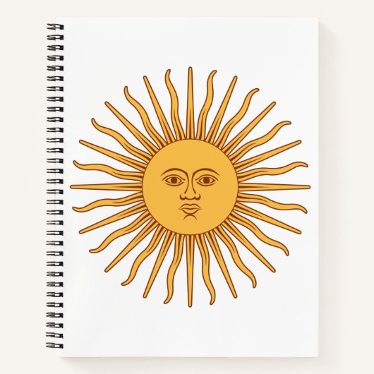 Carnet Soleil argentin (Devant)