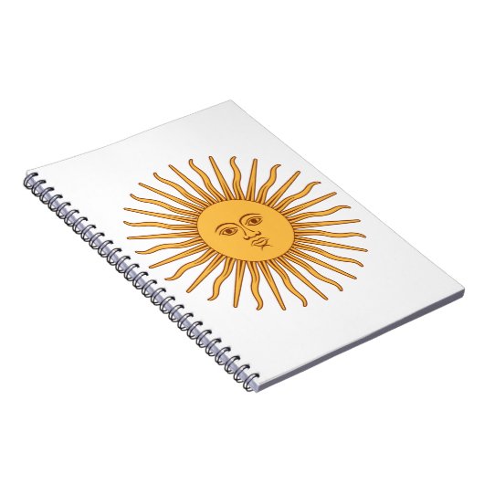 Carnet Soleil argentin (Côté Droit)