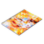 Carnet Soleil. Beau art multicolore Abstrait (Côté gauche)