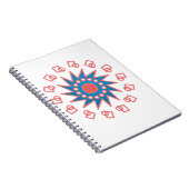 Carnet Soleil bleu (Côté Droit)