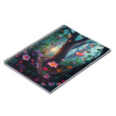 Carnet Soleil dans une forêt de fées lunaires (Côté gauche)