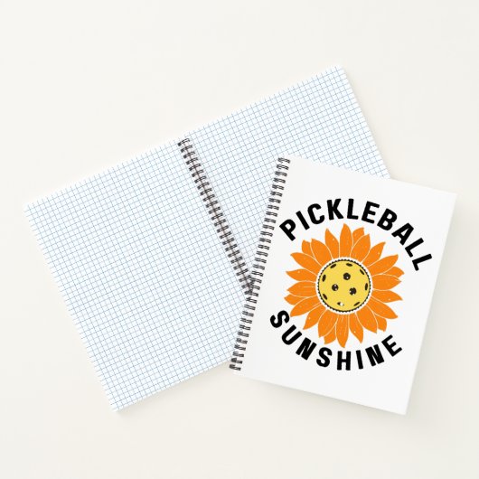 Carnet Soleil de Pickleball (Intérieur)