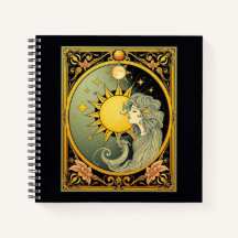 Soleil & Déesse Art Nouveau