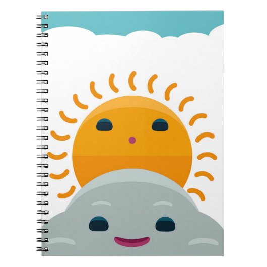 Carnet Soleil et nuage (Devant)