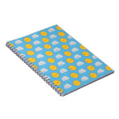 Carnet Soleil et pluie Kawaii (Côté Droit)