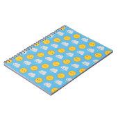 Carnet Soleil et pluie Kawaii (Côté gauche)