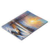 Carnet Soleil gelé (Côté gauche)