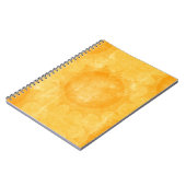 Carnet Soleil jaune (Côté gauche)