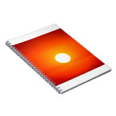 Carnet soleil orange (Côté Droit)