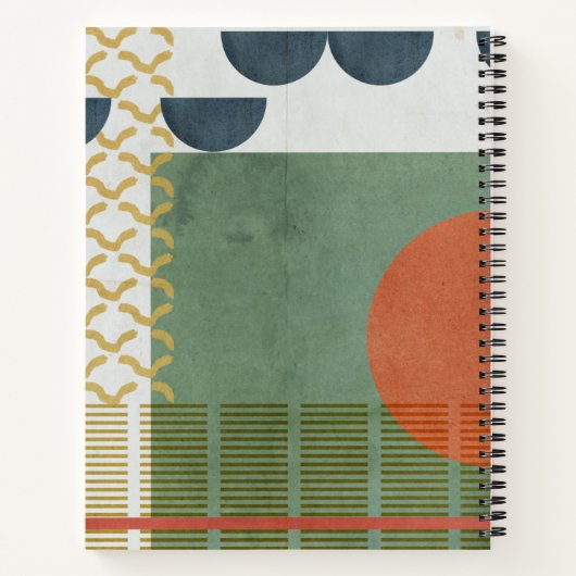 Carnet Soleil Rouge III (Dos)