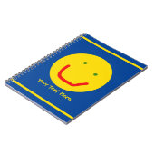 Carnet Soleil souriant, visage joyeux (Côté gauche)