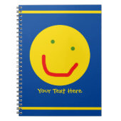 Carnet Soleil souriant, visage joyeux (Devant)