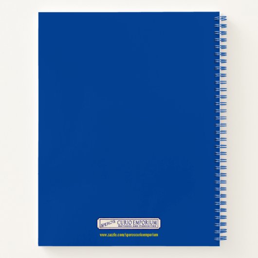 Carnet Soleil souriant, visage joyeux (Dos)
