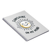 Carnet Soleil Sur Mon Esprit (Côté Droit)