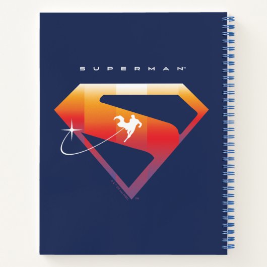 Carnet Soleil Tourner Superman Shield (Dos)