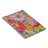 Carnet Soleils colorés par Lydia's Art Sangria (Côté Droit)