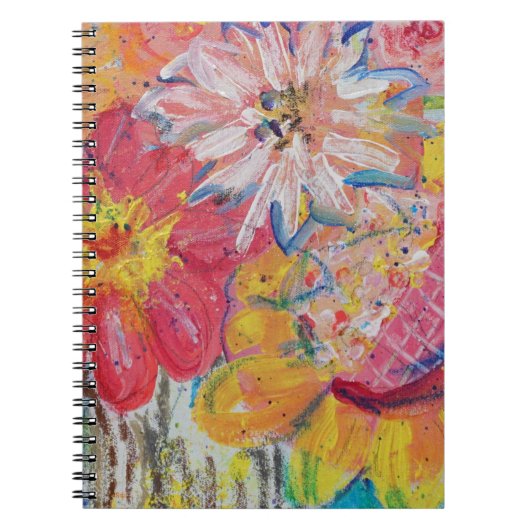 Carnet Soleils colorés par Lydia's Art Sangria (Devant)