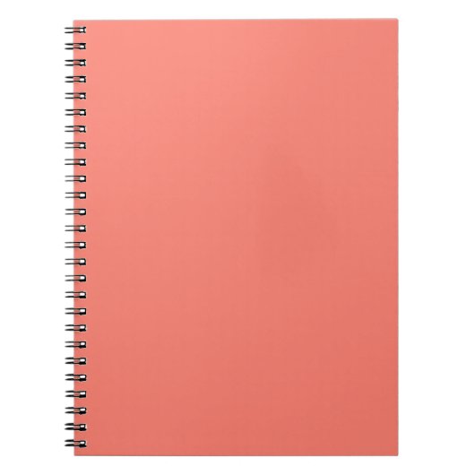 Carnet Solid color salmon (Devant)