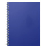Carnet Solid Deep Blue Backdrop | Bold Minimalist Design (Devant)