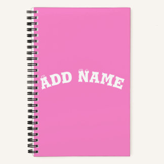 Carnet Solide Plain Taffy Bébé rose